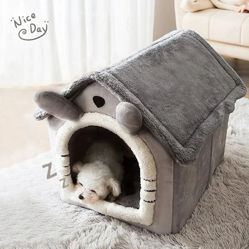 Foldable Character Pet House Bed