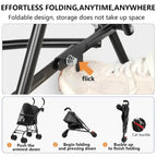 Cool Mesh All-Road Pet Stroller with Removable Liner & Safety Tether
