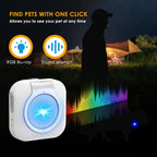GPS Pet Collar Tracker with Health Monitoring & Step Counter for Dogs & Cats