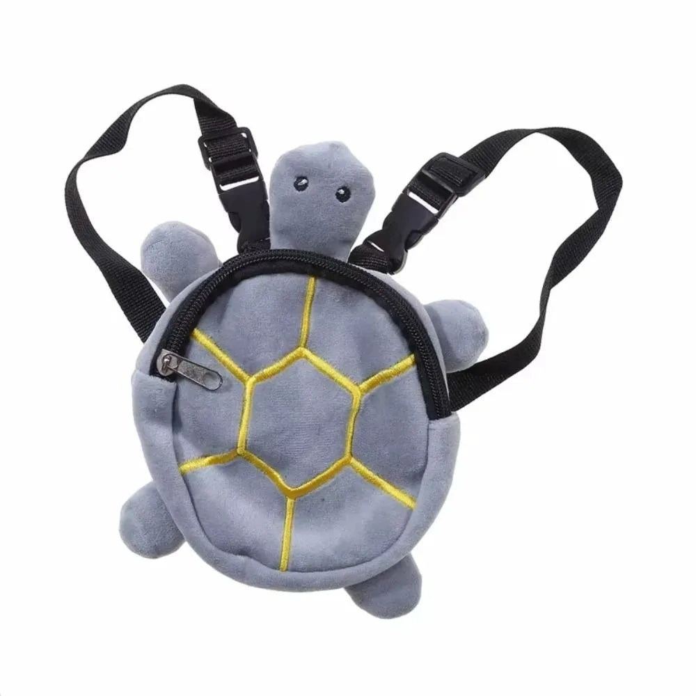 Turtle-Shaped Dog Snack Backpack (Cartoon, Large Capacity, Adjustable)