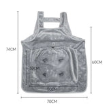 Pet Carrier Sleeping Bag with Strap (Travel, Cats & Small Dogs, Soft)