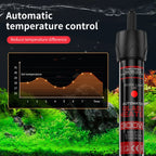 Adjustable Submersible Aquarium Heater Rod (25–300W, 110–220V, Thermostat)
