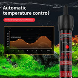 Adjustable Submersible Aquarium Heater Rod (25–300W, 110–220V, Thermostat)