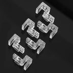 Aquarium Acrylic Lid Support Clips (4-Pack, Multiple Sizes, Glass Tank Bracket)