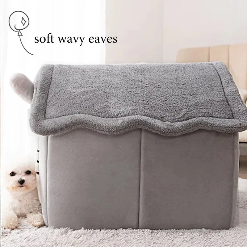 Foldable Character Pet House Bed