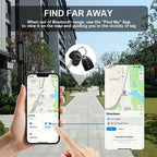 IP54 Silicone Bluetooth Tracker with Find My - Dust & Water Resistant