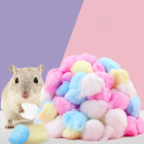 Soft Cotton Nesting Balls — Warm Bedding for Small Pets