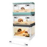 Foldable Stackable Terrarium — Space-Saving Enclosure for Reptiles & Small Pets