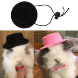Guinea Pig Hat & Bowtie Costume Set — Small Pet Party Outfit