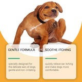 Pet Ear Cleaning Solution — Soothing Wash for Mites, Itching & Odor