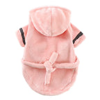 Quick-Dry Dog Bathrobe — Soft Absorbent Puppy Robe for Small to Large Dogs