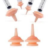 Silicone Feeding Nipples (10-Pack) — For Newborn Kittens, Puppies & Small Animals