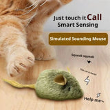 Chirping Plush Mouse Cat Toys — Catnip-Scented Bite-Resistant 3-Pack