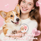 Strawberry Paw Balm for Dogs & Cats — Softens Cracked Pads