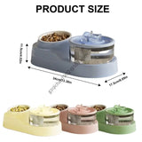 X7AB Quiet Automatic Pet Water Dispenser (Cats & Dogs, 4 Colors)