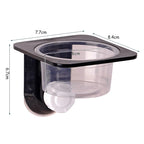 Suction-Cup Double Feeding Bowl — Space-Saving Dish for Geckos & Chameleons