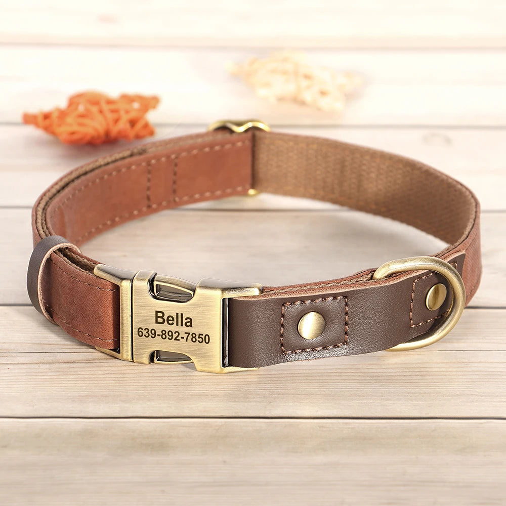 Personalized Dog Collar & Leash Set