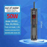 Submersible Aquarium Heater with LCD Display (500W, Digital, Adjustable)