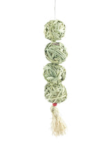 Grass Woven Chew Ball — Hanging Grinding Toy for Rabbits