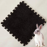 Fleece Cage Liner Squares — Spliceable Mats for Guinea Pigs & Rabbits