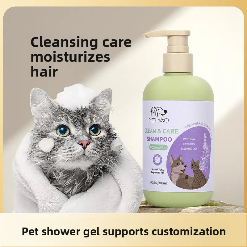 Hypoallergenic Dog Shampoo & Conditioner (Probiotic, Lavender, 500ml)