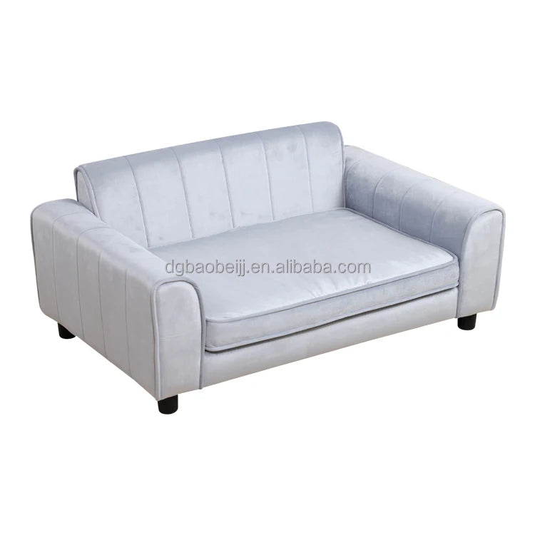 Plush Handmade Pet Sofa Bed for Cats & Dogs