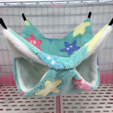 Cozy Fleece Hideout Hammock for Hamsters, Guinea Pigs & Sugar Gliders