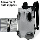 Lightweight Mesh Pet Front Carrier (Double Shoulder, Adjustable Strap)