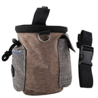 Linen Dog Training Treat Pouch (Waist-Hung, Water-Resistant, Multi-Use)