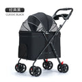 Lightweight Foldable Outdoor Pet Stroller for Medium & Large Dogs