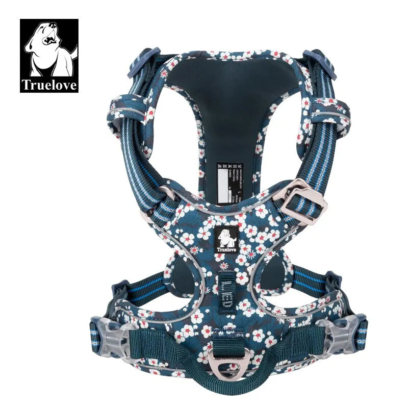TrueLove Floral Dog Harness Vest