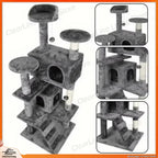 55-Inch Cat Tree Activity Center with Condo