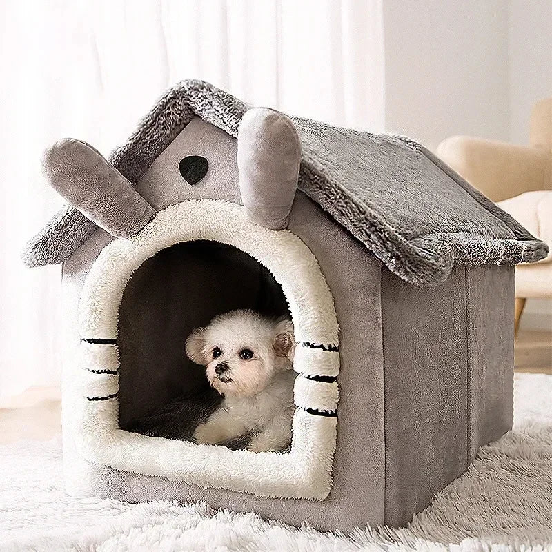 Foldable Character Pet House Bed
