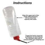 1000ml Hanging Water Bottle — Auto-Drip Drinker for Rabbits & Guinea Pigs