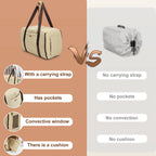 Mesh Dog Purse Carrier (Breathable, Comfortable Strap, Small Dogs)