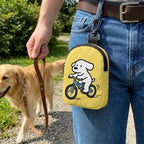 Cartoon Dog Training Treat Bag (Waterproof, Hook Buckle, Portable)