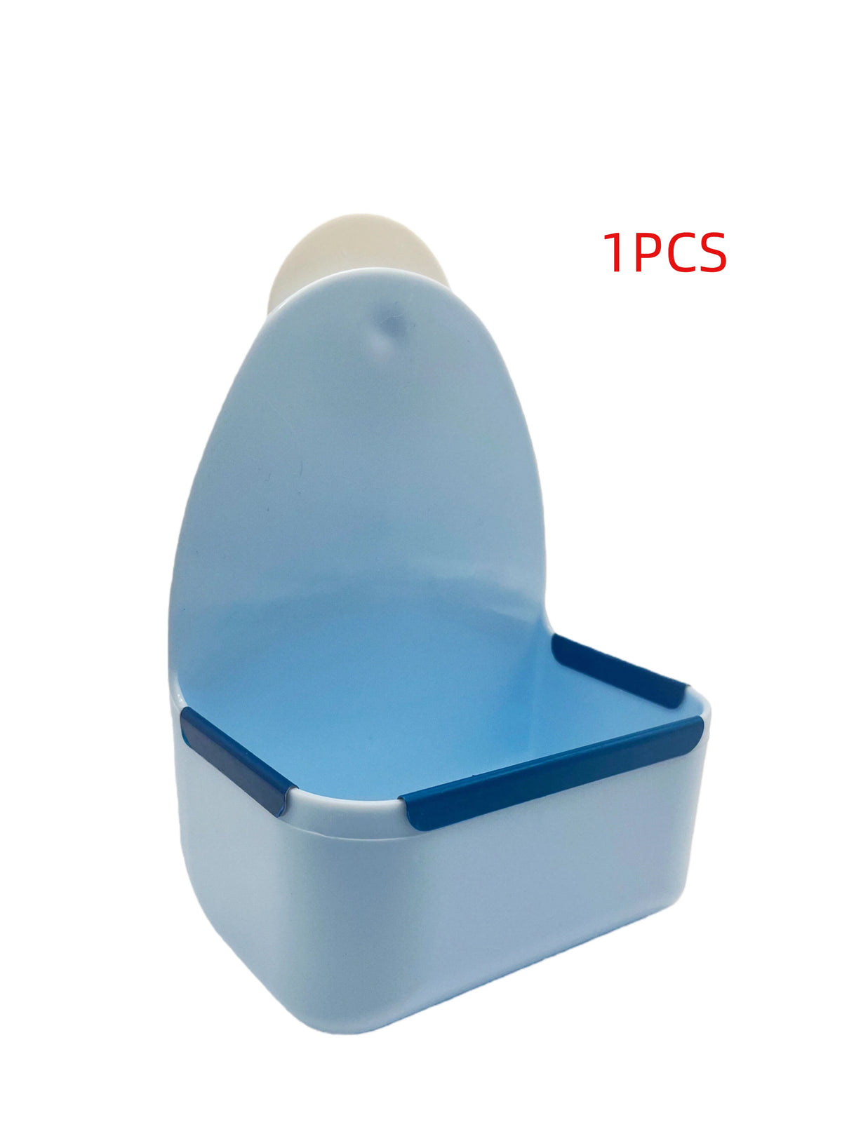 Anti-Spill Hanging Cage Feeder — Fixed-Clip Bowl for Small Pets