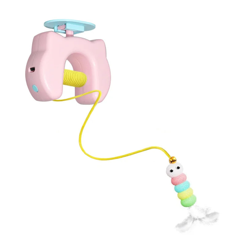 Smart Auto Yoyo Cat Teaser — Self-Bouncing Boredom Relief Toy