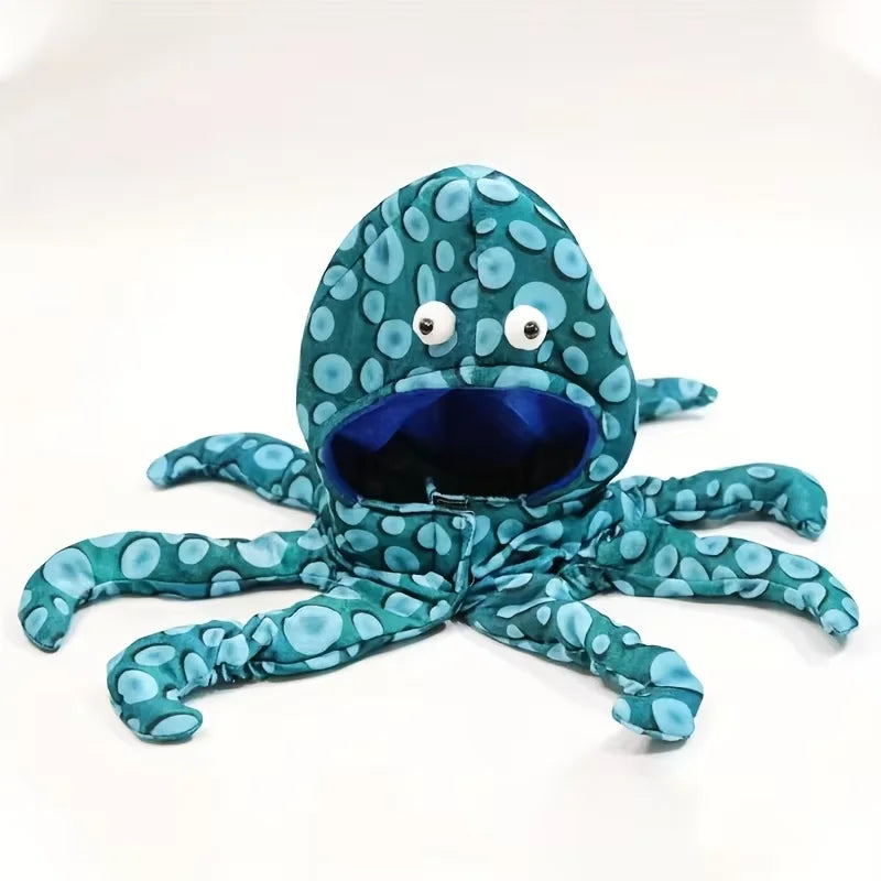 Octopus Costume Hoodie for Small Dogs & Cats (Cold Weather Coat)