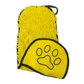 Chenille Pet Absorbent Towel — Quick-Drying Hand-Pocket Design