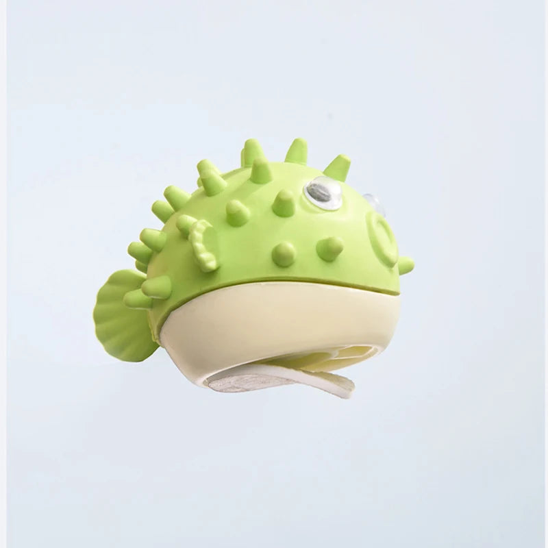 Catnip Pufferfish Ball Toys with Dust Cover — 2-Pack Teeth Grinder