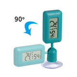 Mini Digital Reptile Thermometer-Hygrometer — 360° Rotating, Luminous Display