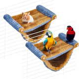 Plush Fleece Hamster Hammock — Warm Hanging Bed for Small Pets