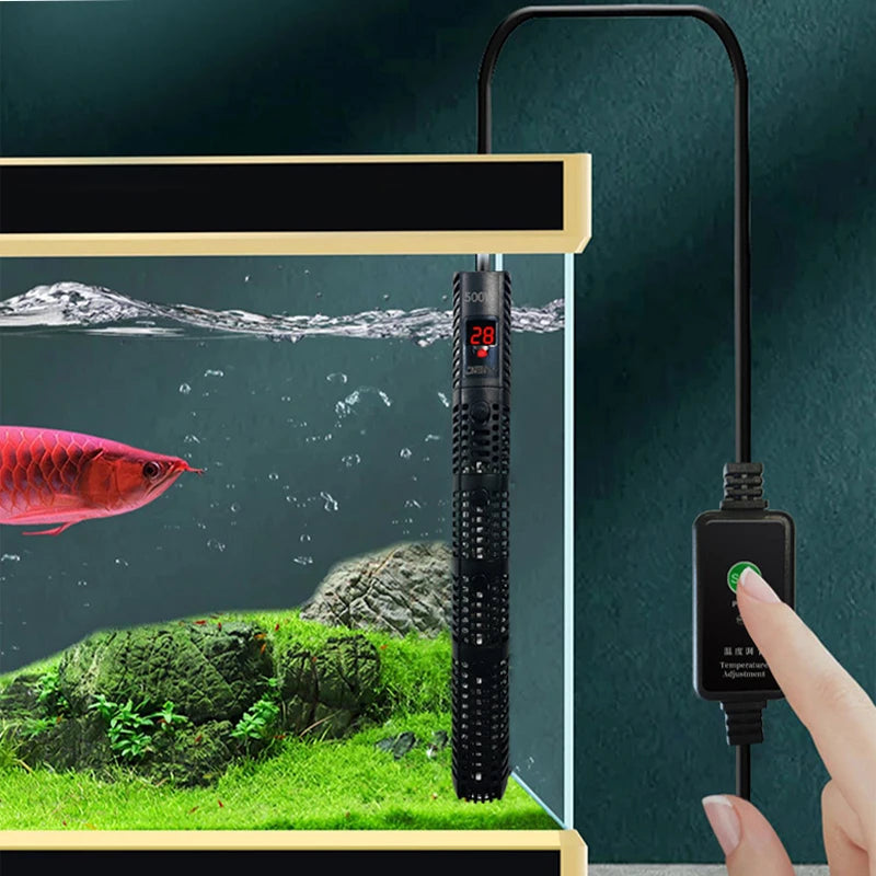 Aquarium Submersible Heater with Thermostat 50–500W