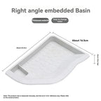 Dual-Use Turtle Bath Basin — Half-Water Habitat & Feeding Box