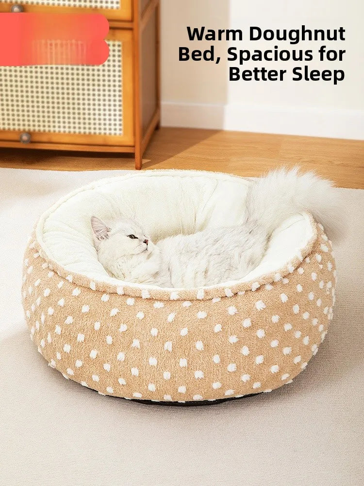 Warm Velvet Cotton Rabbit House & Nest, All-Season