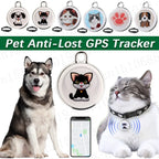 Bluetooth Activity & Anti-Loss GPS Tracker for Dogs, Cats, Kids & Luggage