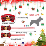 Christmas Dog Bowtie Bulk Pack (50 or 100 Pieces)