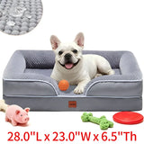 Waterproof Pet Bed with Removable Cover (Machine Washable)