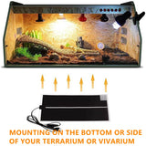 Adjustable Reptile Heat Mat — Under-Tank Terrarium Warmer, 5W–20W